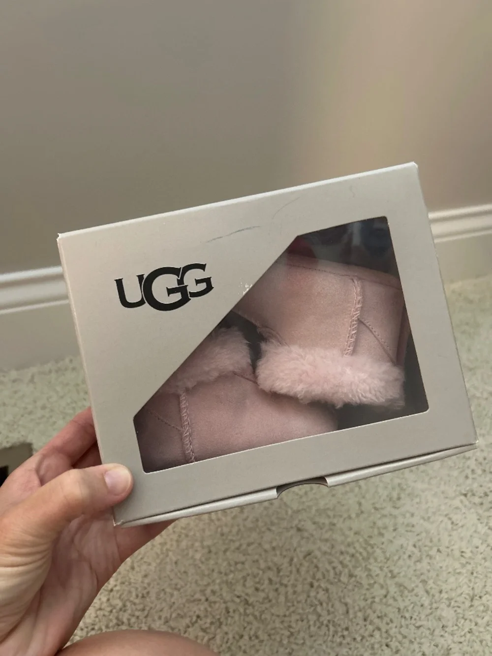 Baby size 0/1 Pink Ugg Boots